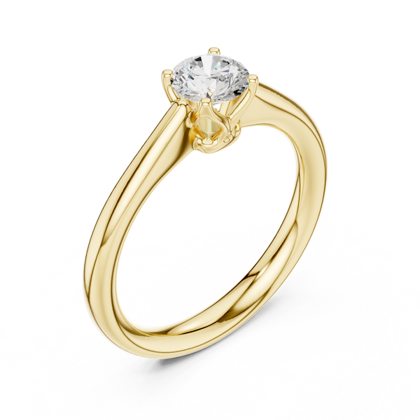 Stone Shadow Lab Grown Diamond Ring