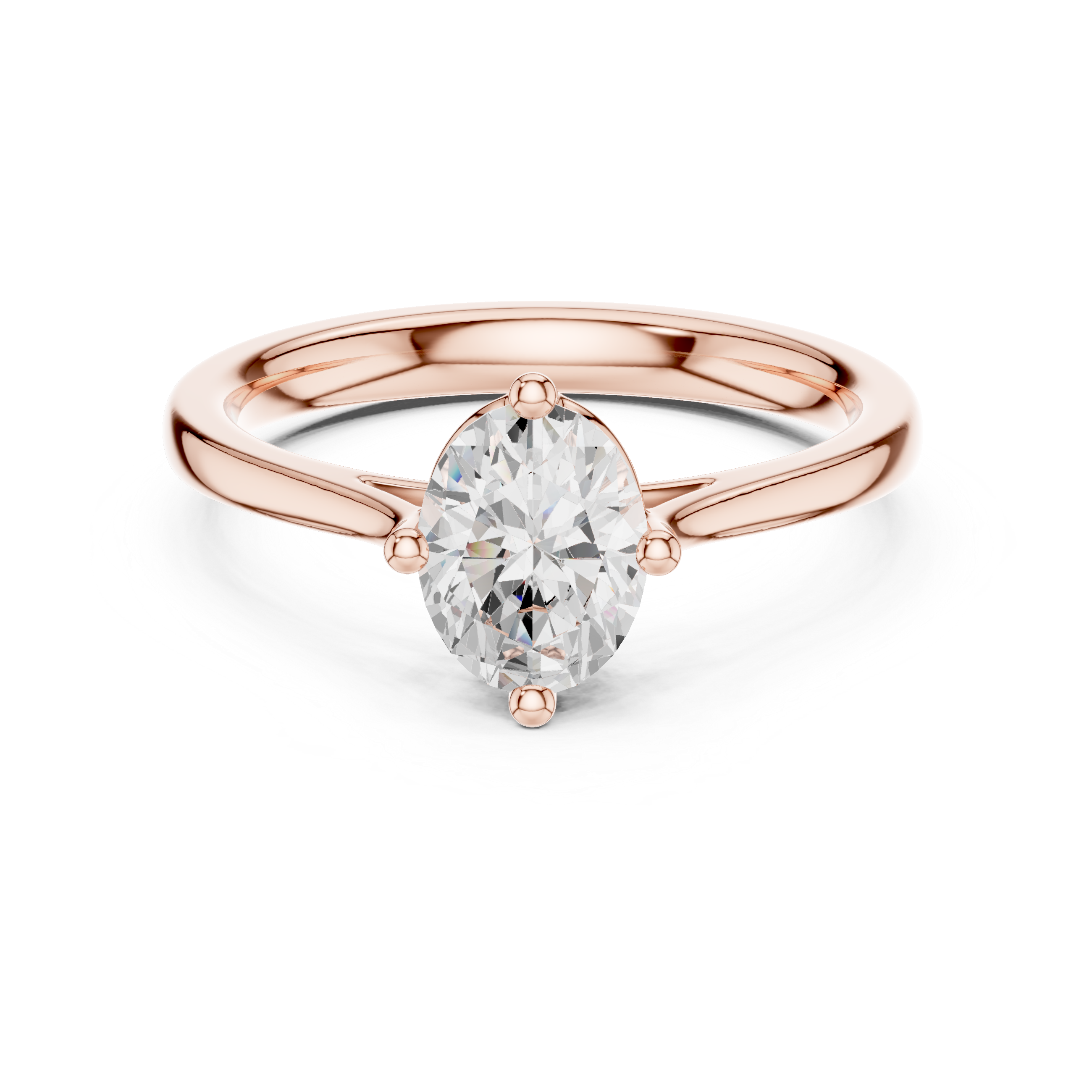 Solar Spark Lab Grown Diamond Ring