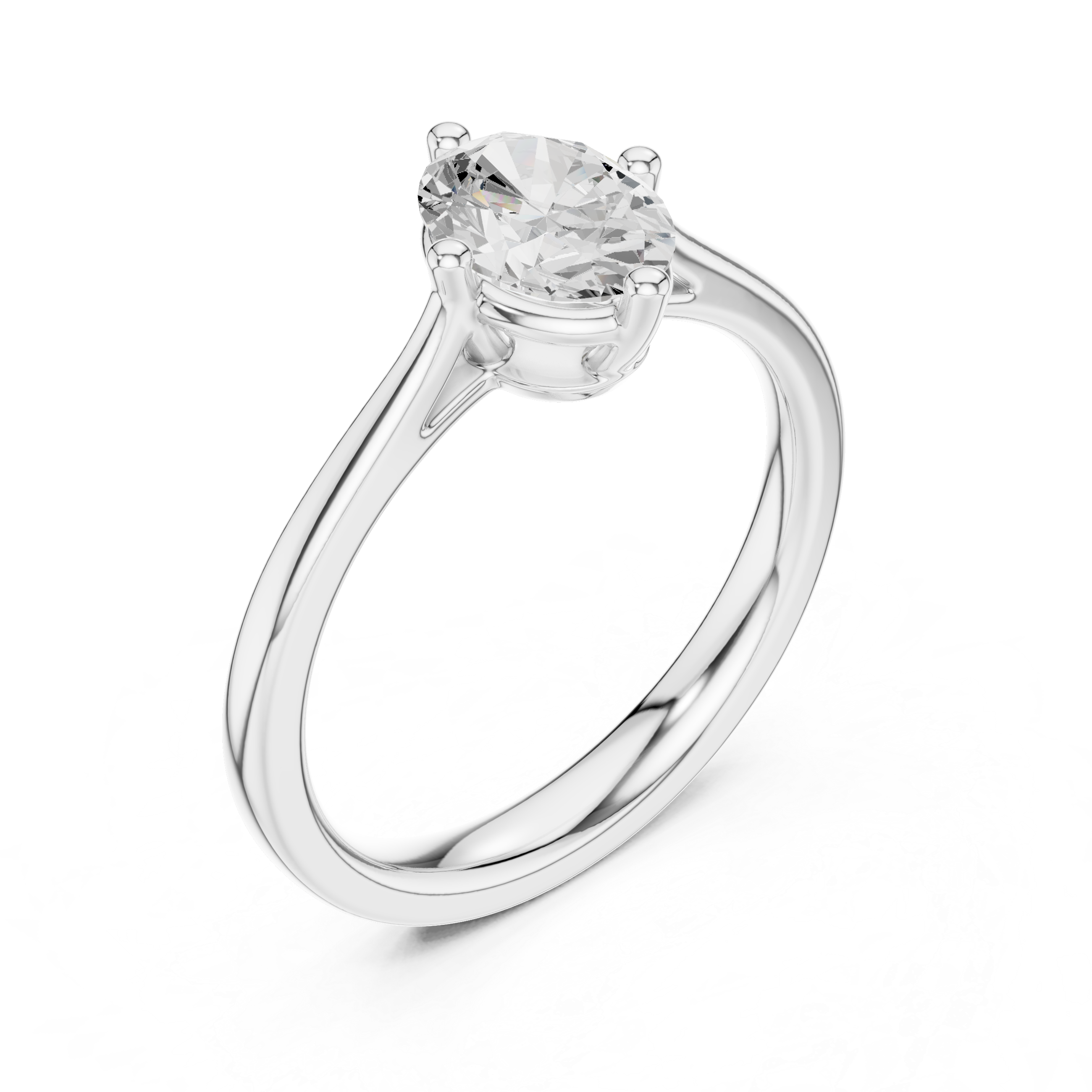 Solar Spark Lab Grown Diamond Ring
