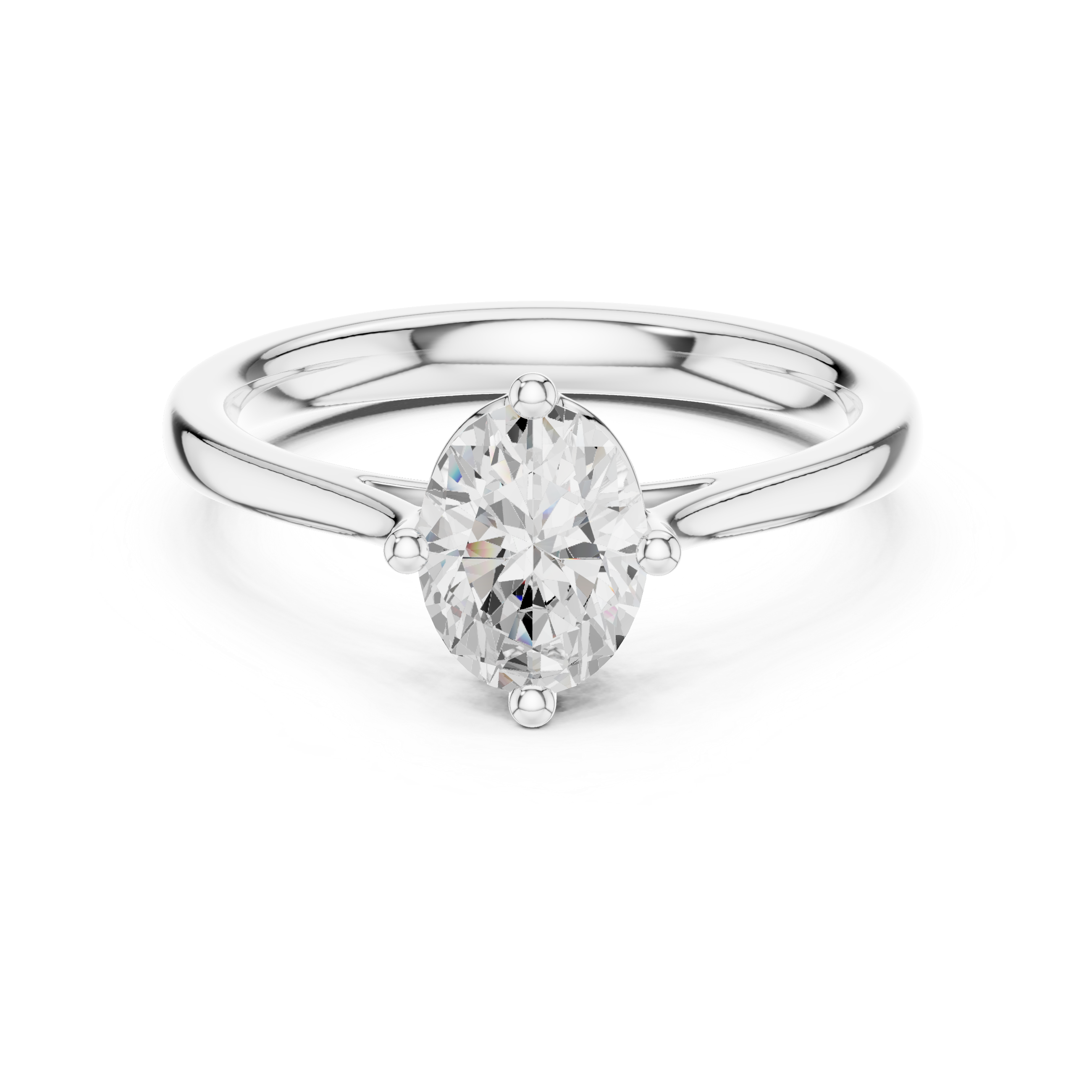Solar Spark Lab Grown Diamond Ring