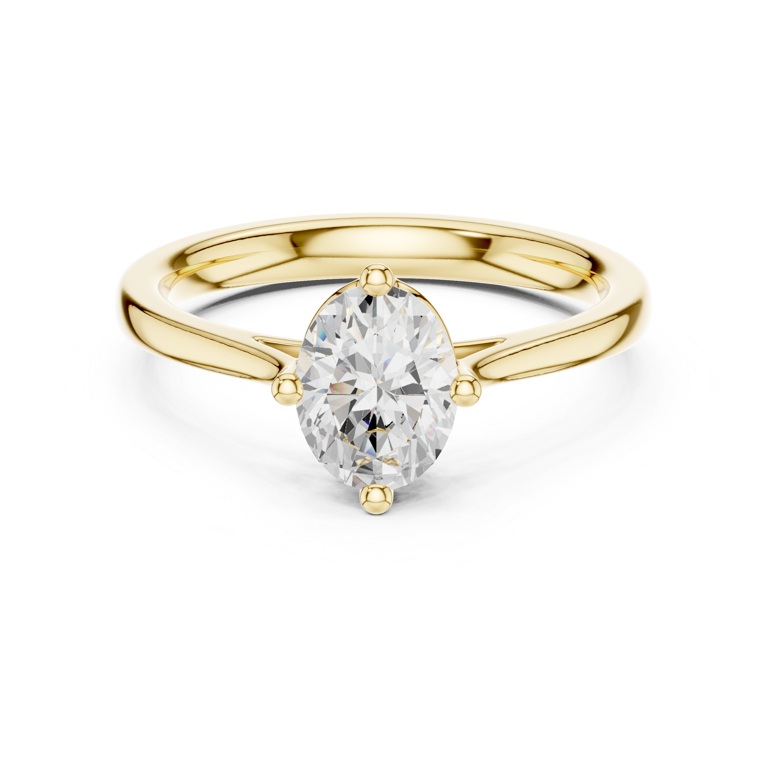 Solar Spark Lab Grown Diamond Ring