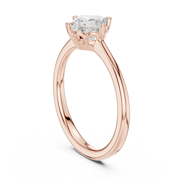 Silver Shadow Lab Grown Diamond Ring