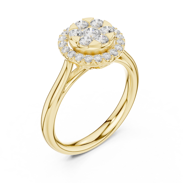 Safari Sun Lab Grown Diamond Ring