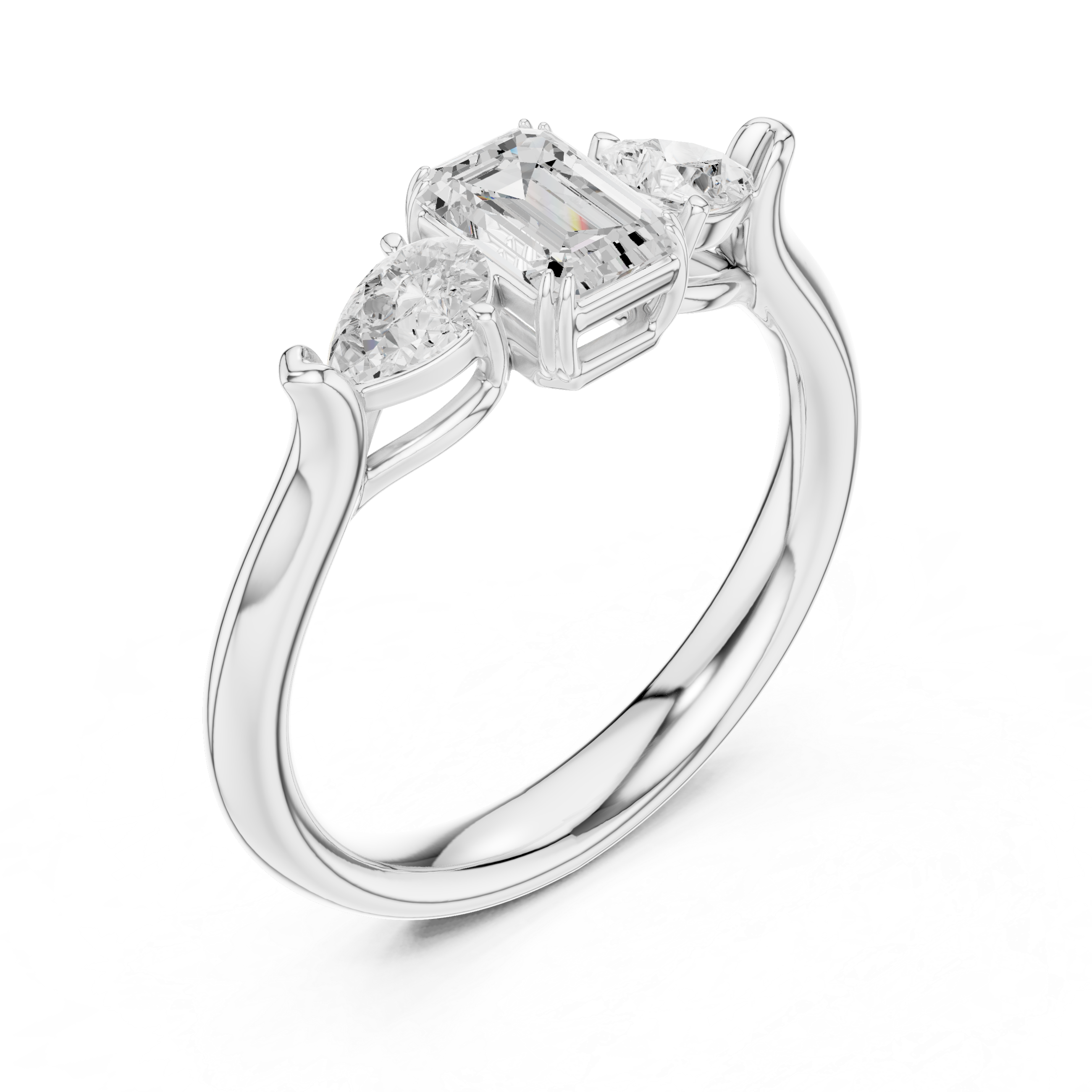 Saber Spark Lab Grown Diamond Ring