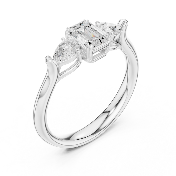 Saber Spark Lab Grown Diamond Ring