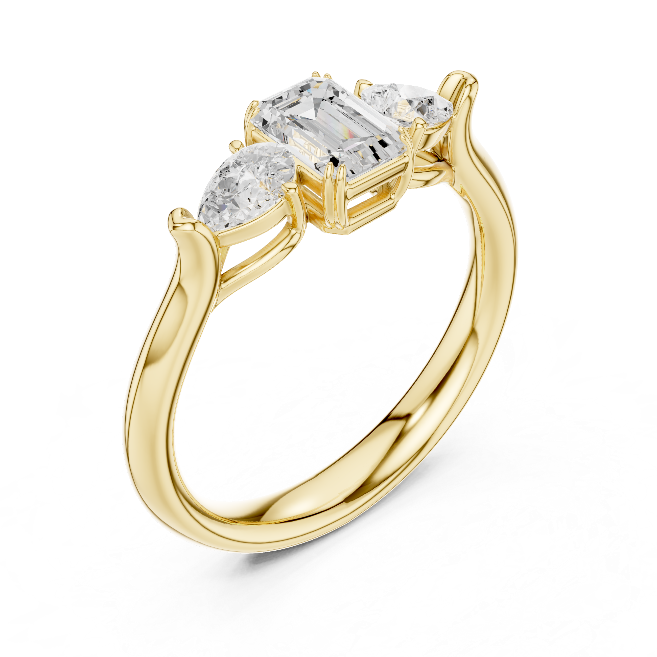 Saber Spark Lab Grown Diamond Ring