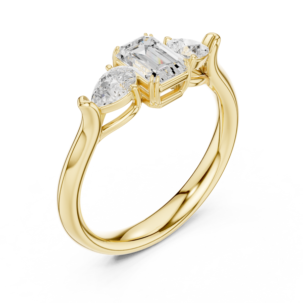 Saber Spark Lab Grown Diamond Ring