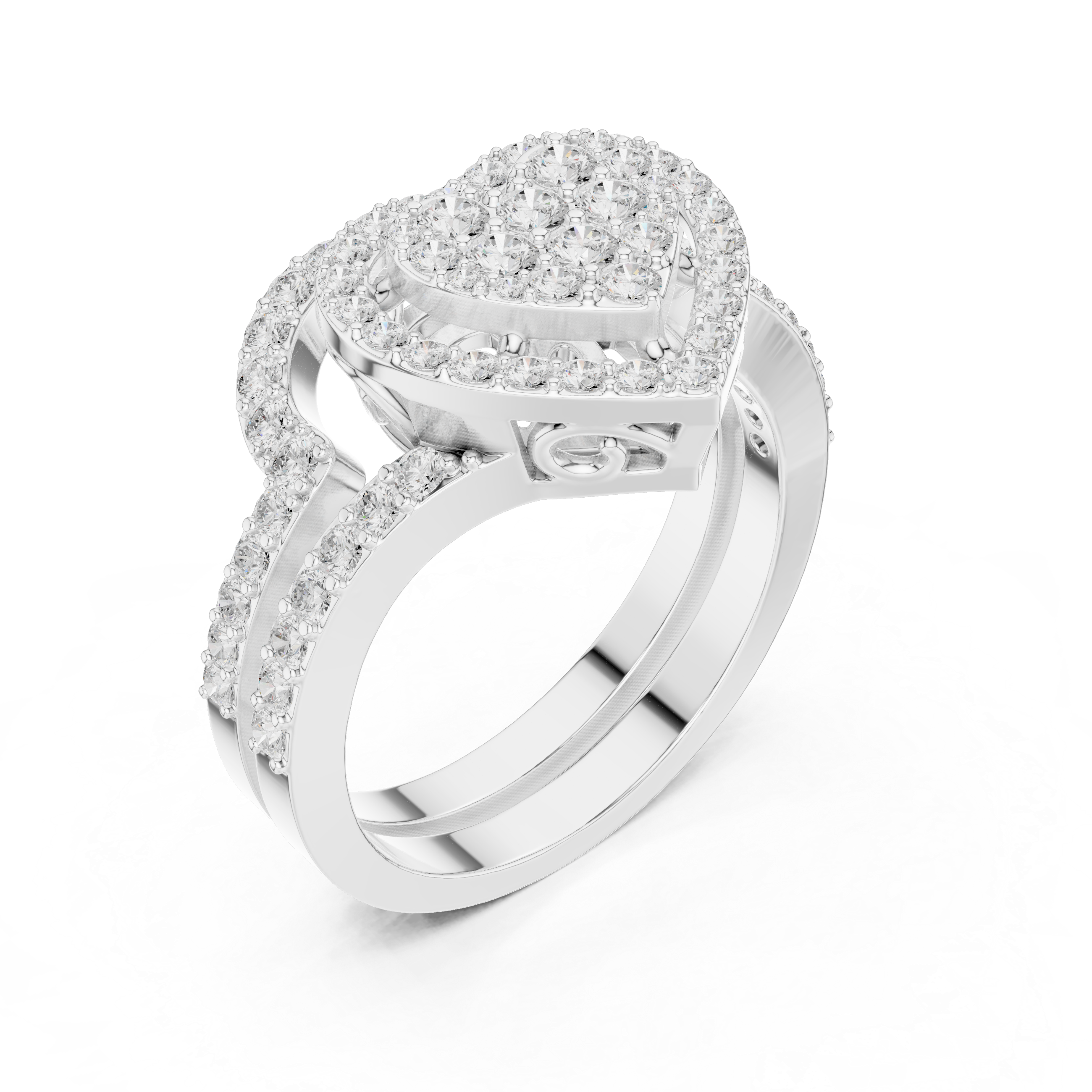 River Ripple Lab Grown Diamond Ring