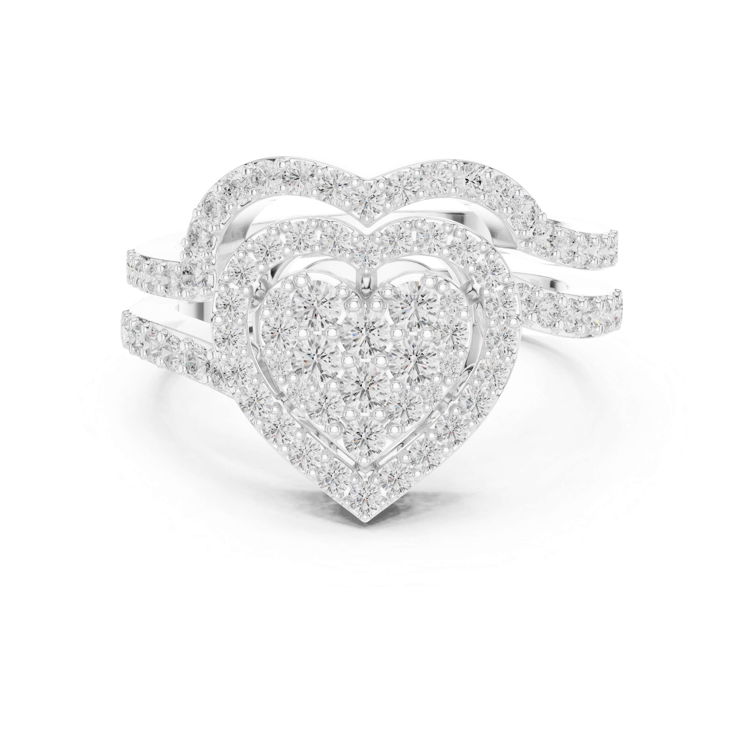 River Ripple Lab Grown Diamond Ring