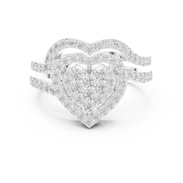 River Ripple Lab Grown Diamond Ring