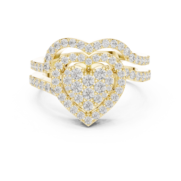 River Ripple Lab Grown Diamond Ring