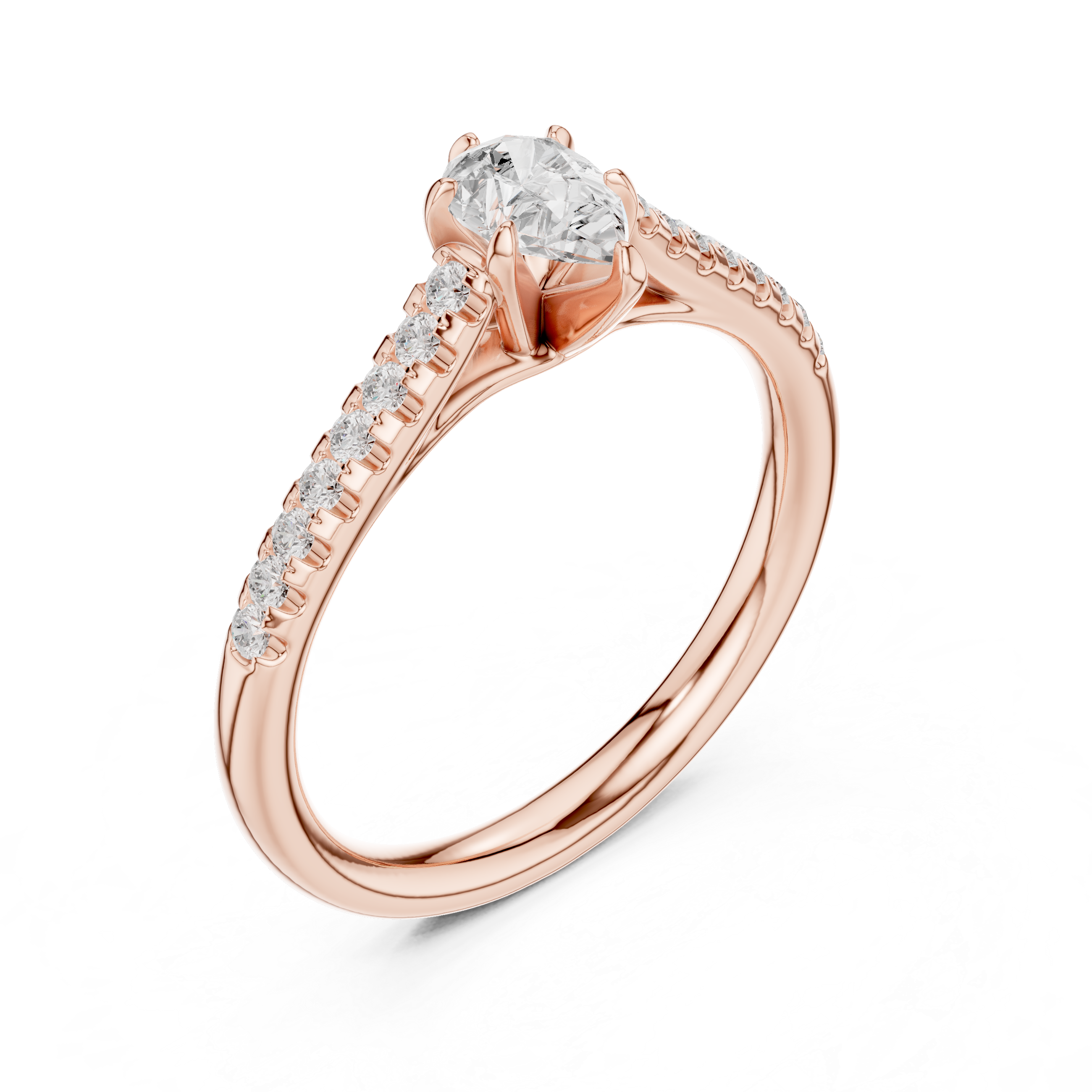 Quill Queen Lab Grown Diamond Ring