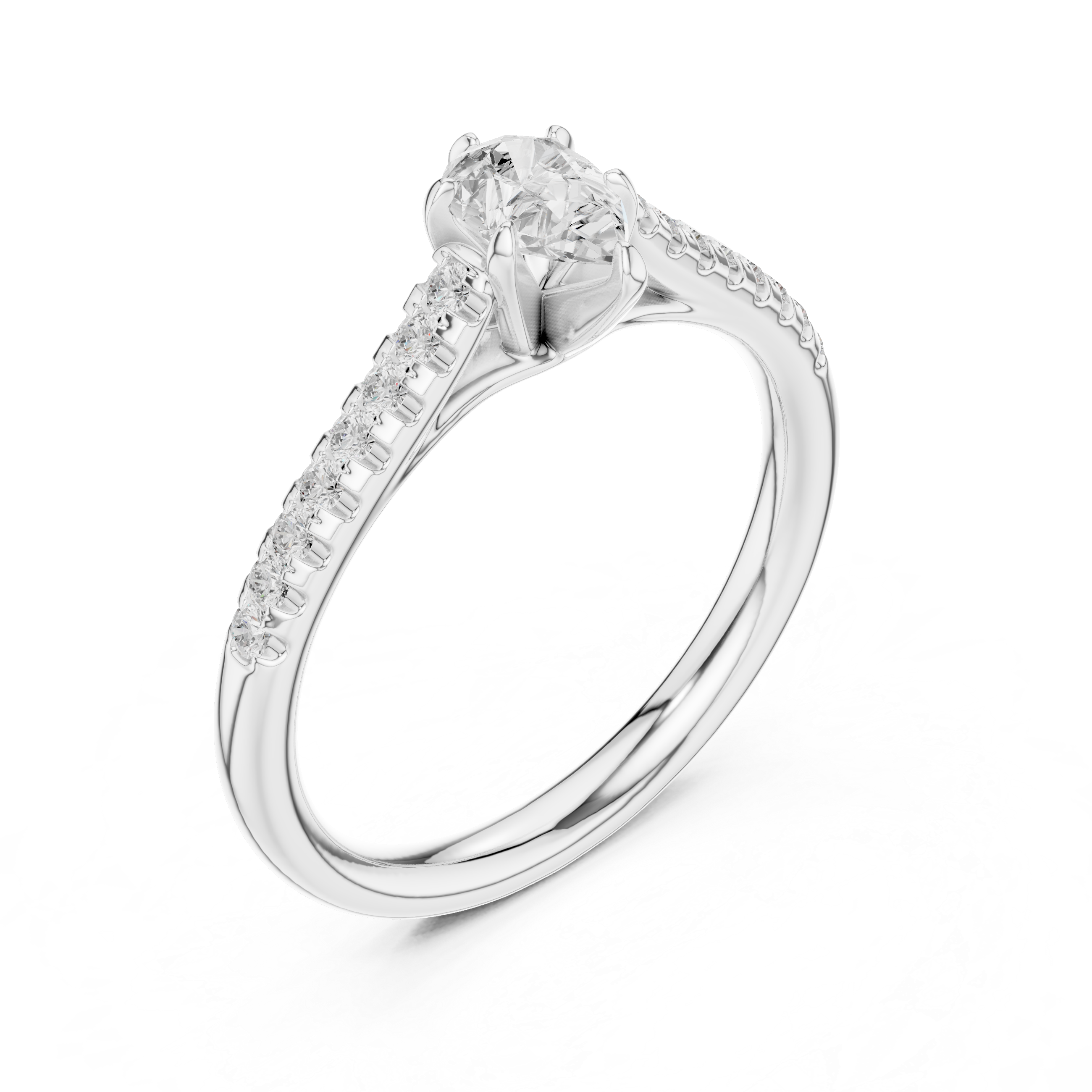 Quill Queen Lab Grown Diamond Ring