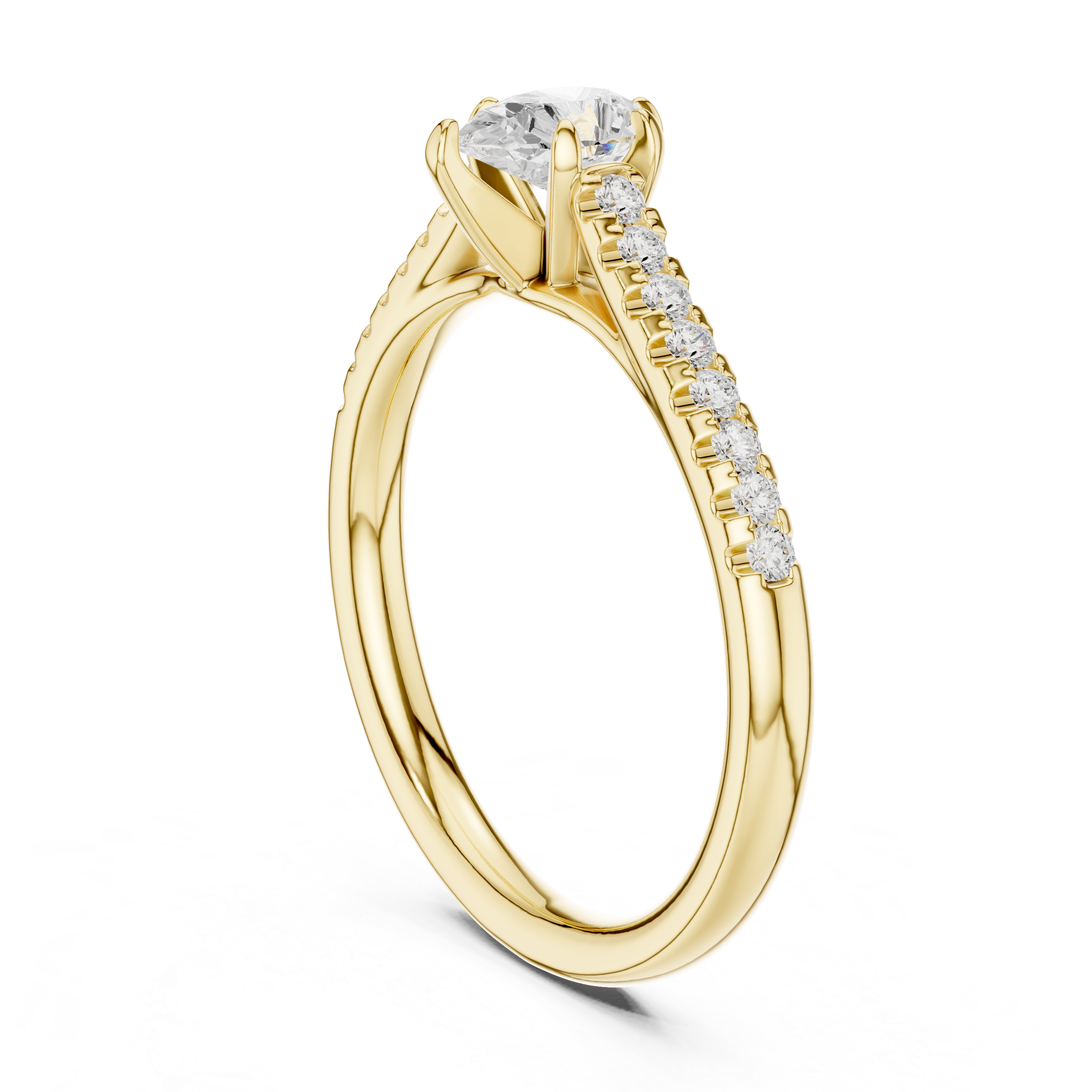 Quill Queen Lab Grown Diamond Ring