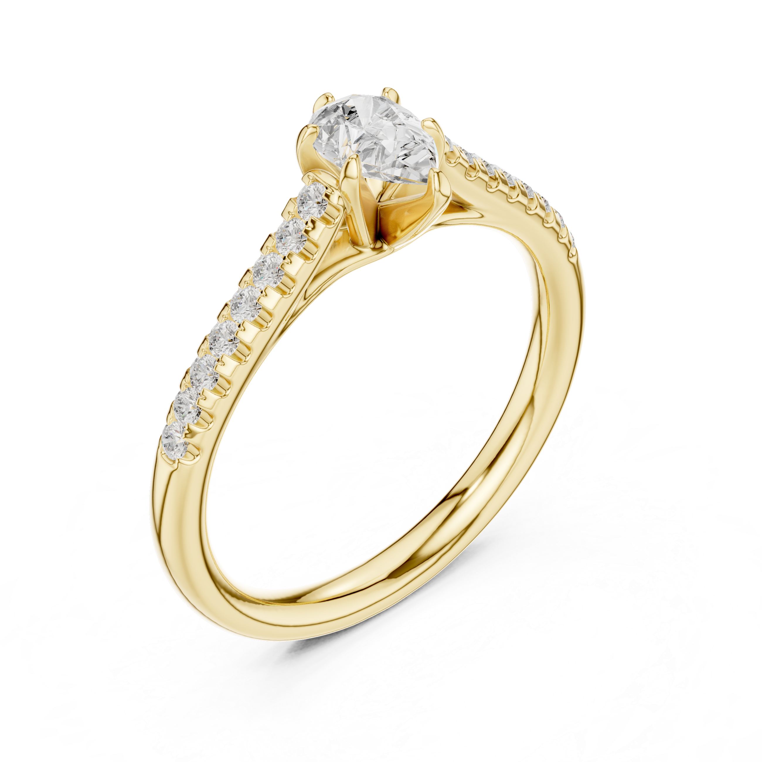 Quill Queen Lab Grown Diamond Ring
