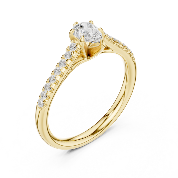 Quill Queen Lab Grown Diamond Ring