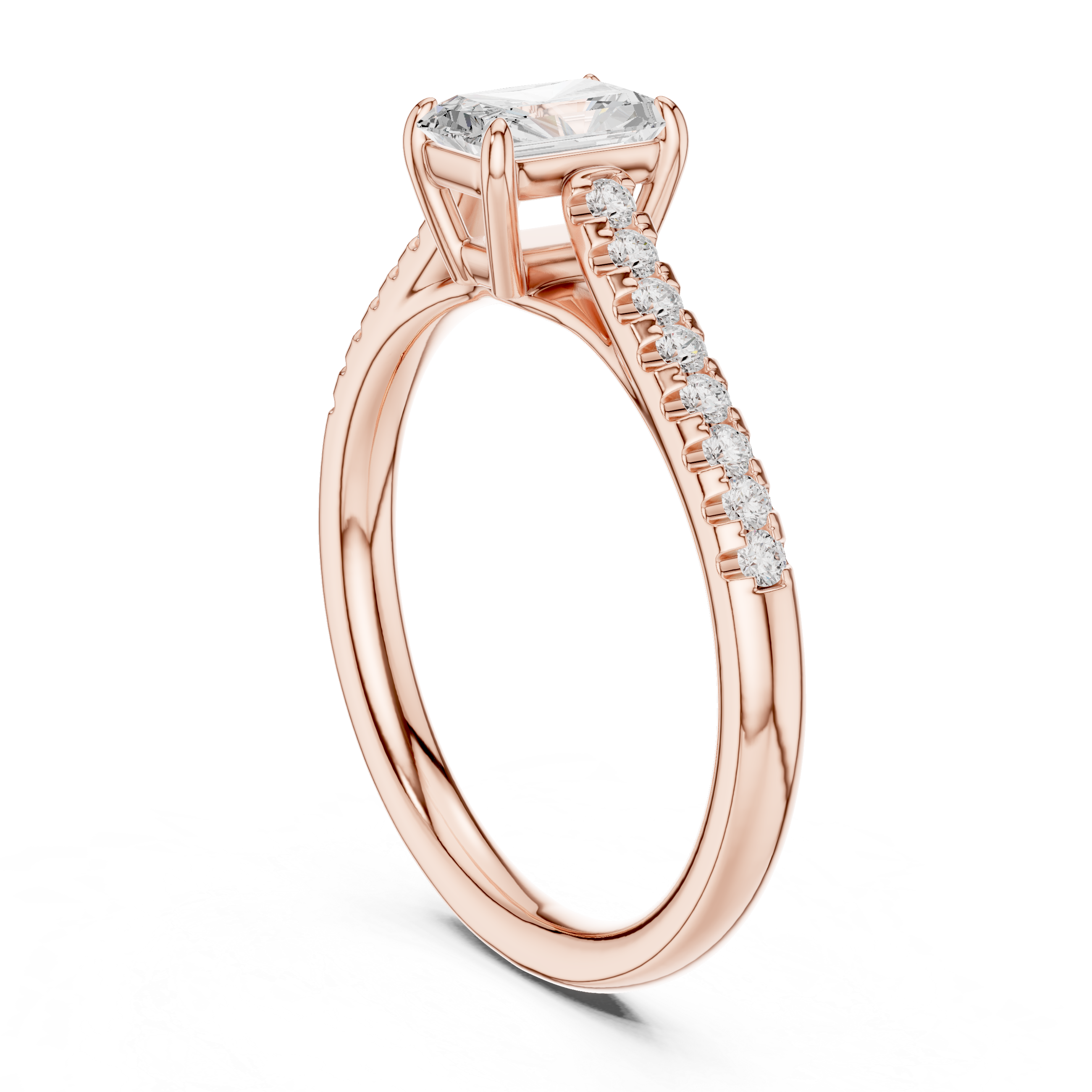 Quartz Queen Lab Grown Diamond Ring