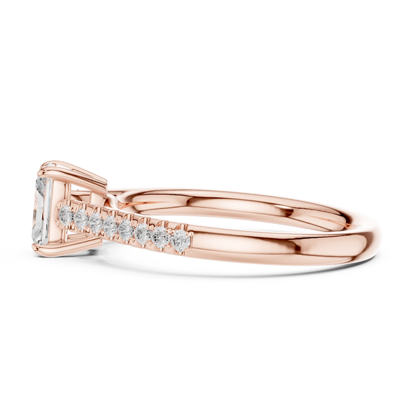 Quartz Queen Lab Grown Diamond Ring