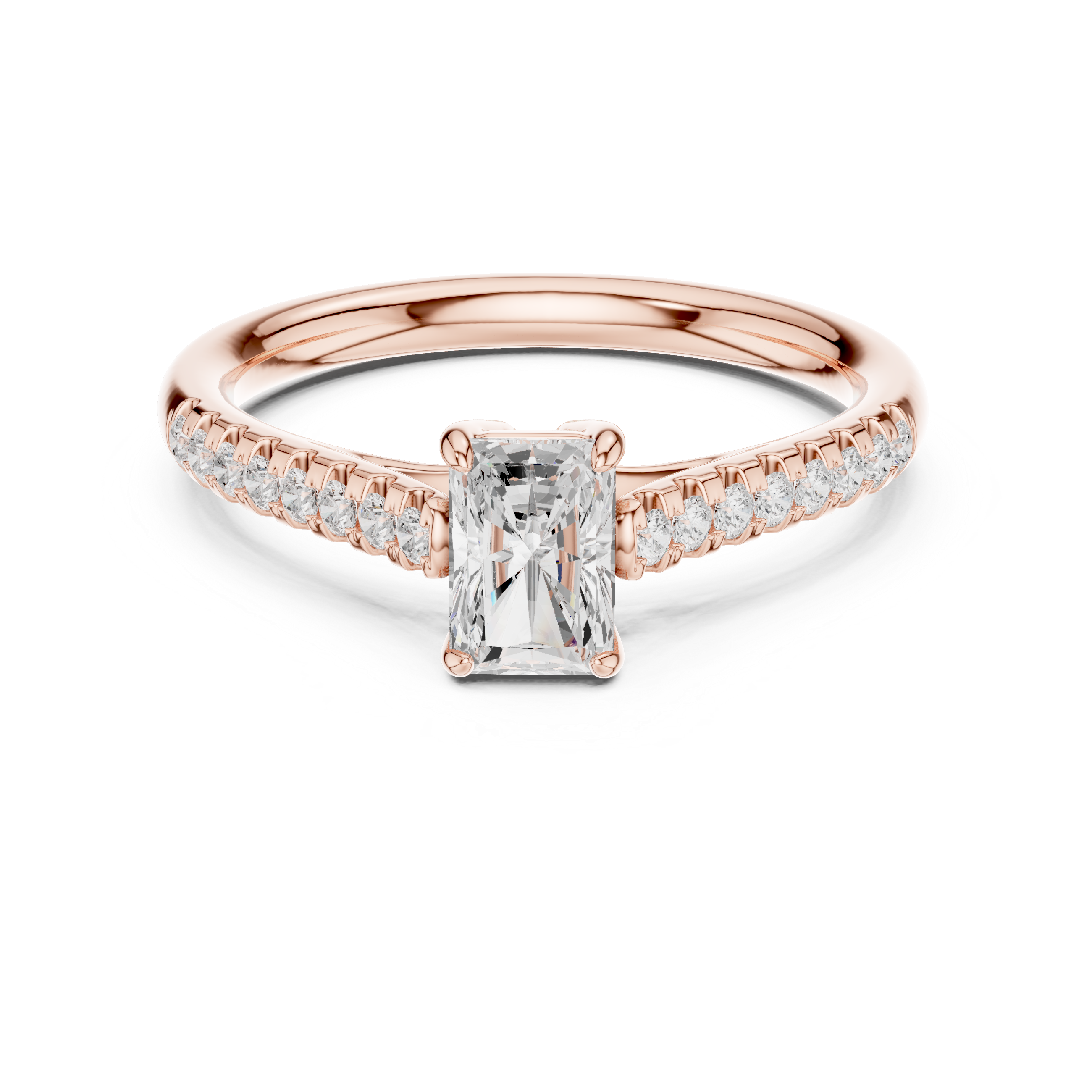 Quartz Queen Lab Grown Diamond Ring