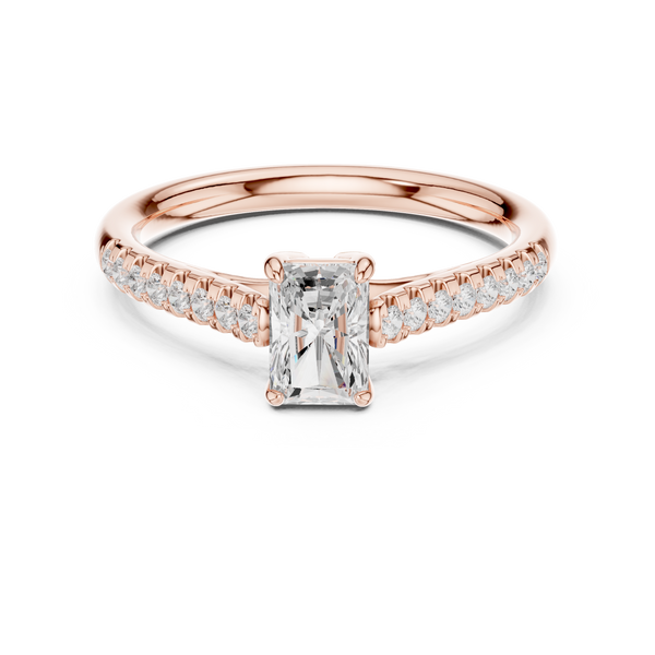 Quartz Queen Lab Grown Diamond Ring