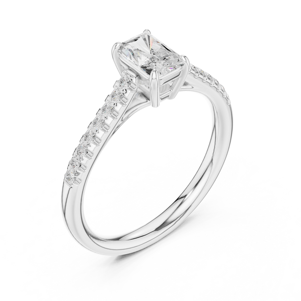 Quartz Queen Lab Grown Diamond Ring