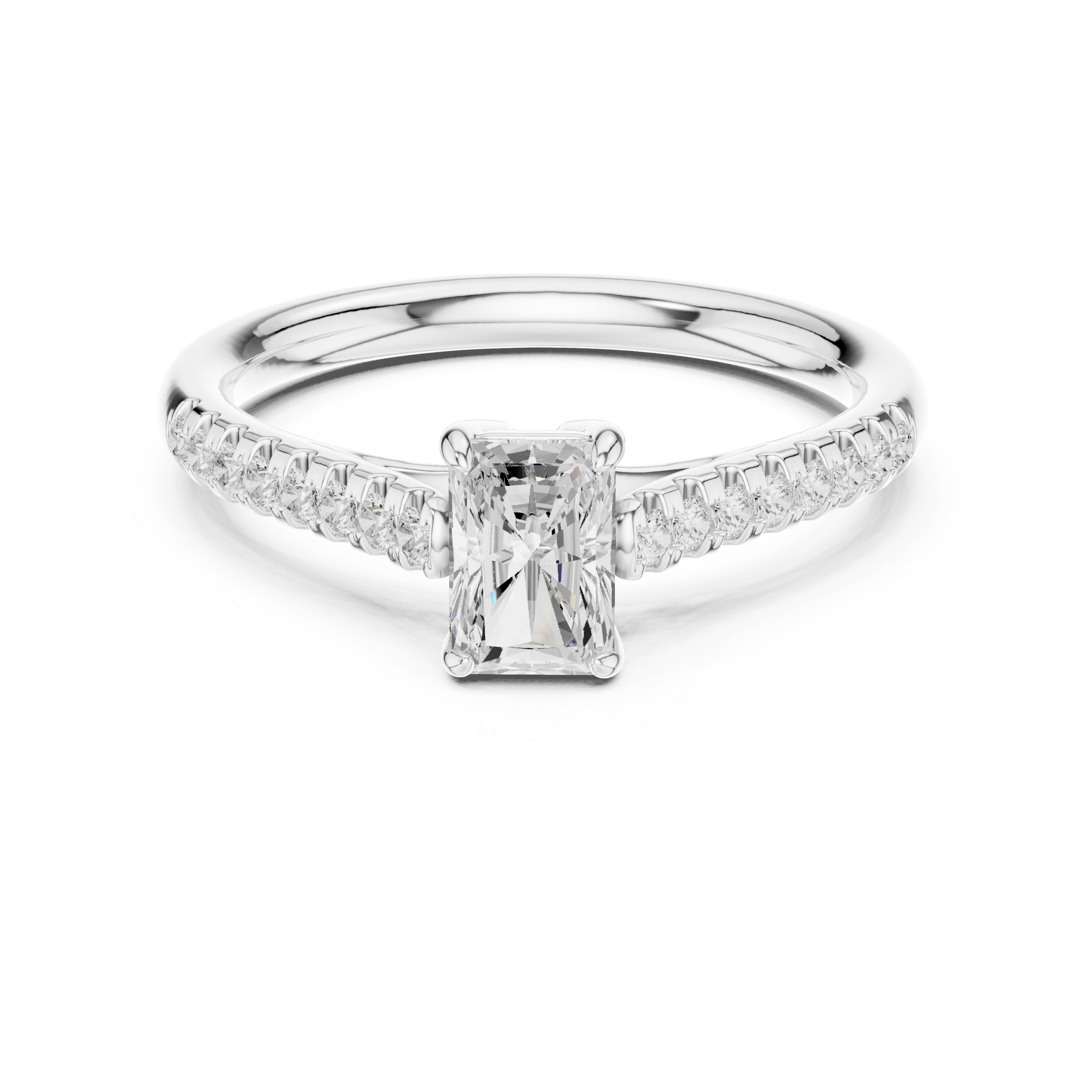 Quartz Queen Lab Grown Diamond Ring