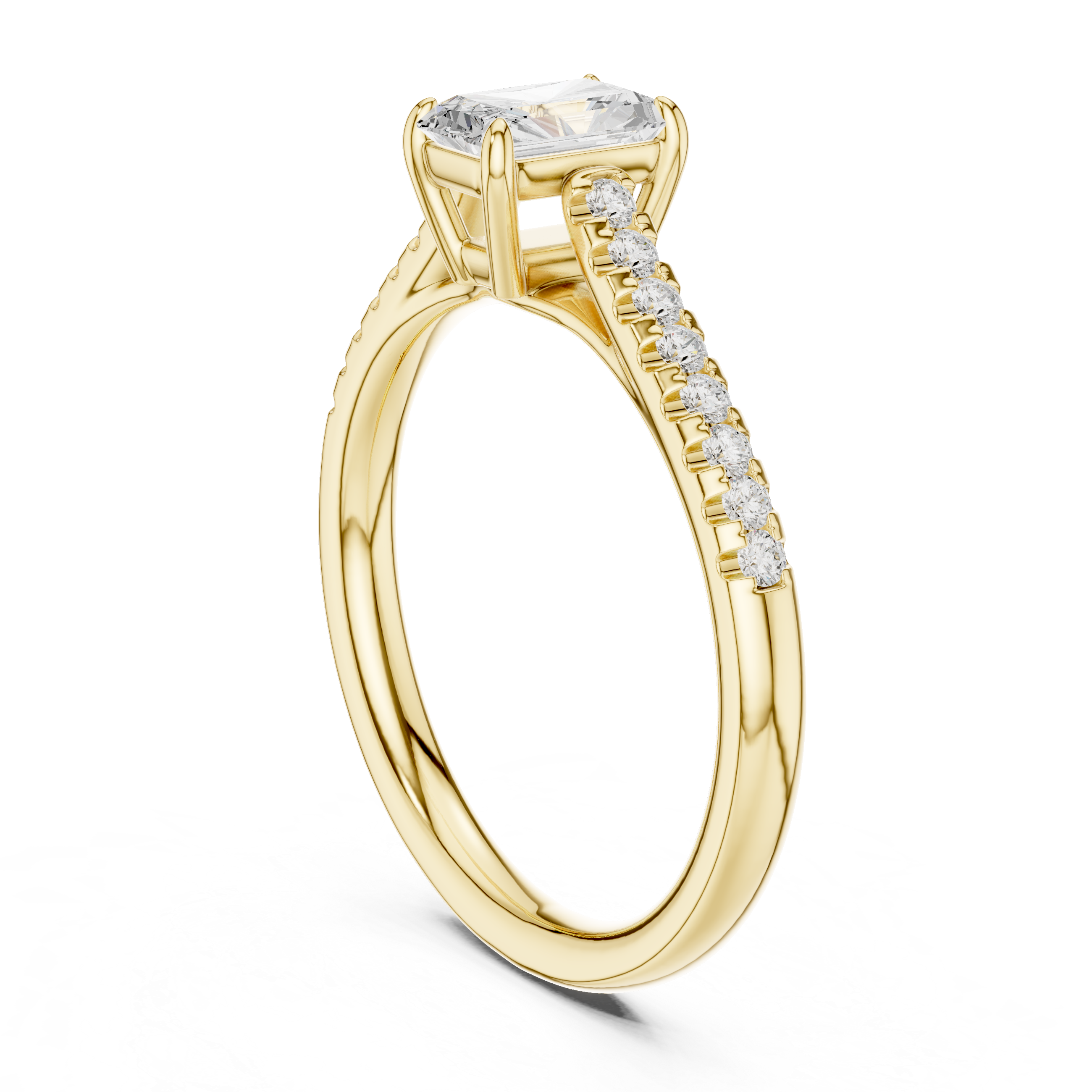 Quartz Queen Lab Grown Diamond Ring
