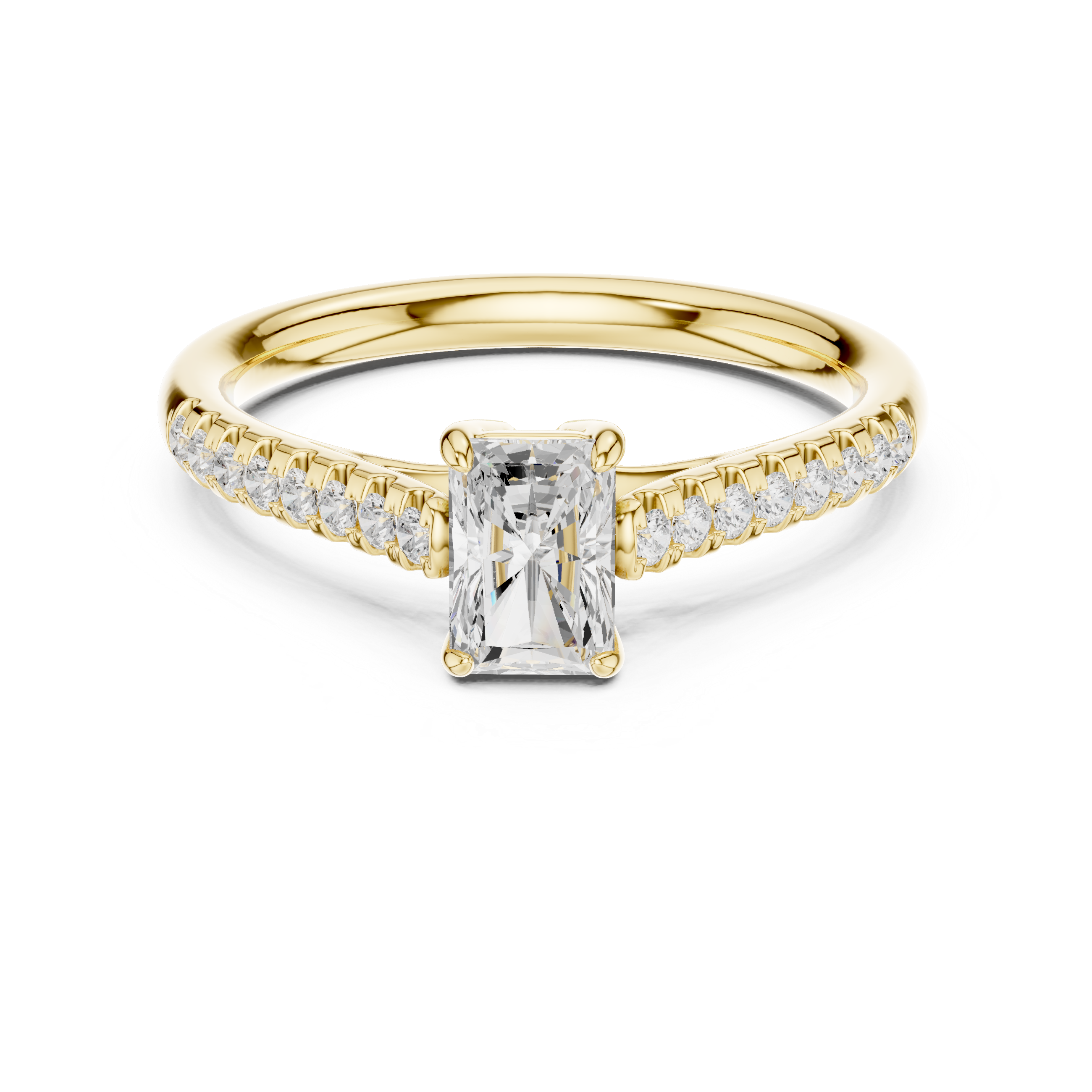 Quartz Queen Lab Grown Diamond Ring