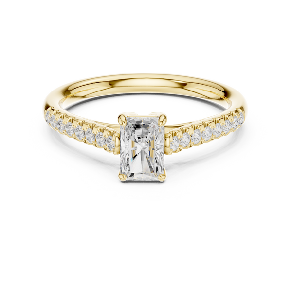 Quartz Queen Lab Grown Diamond Ring