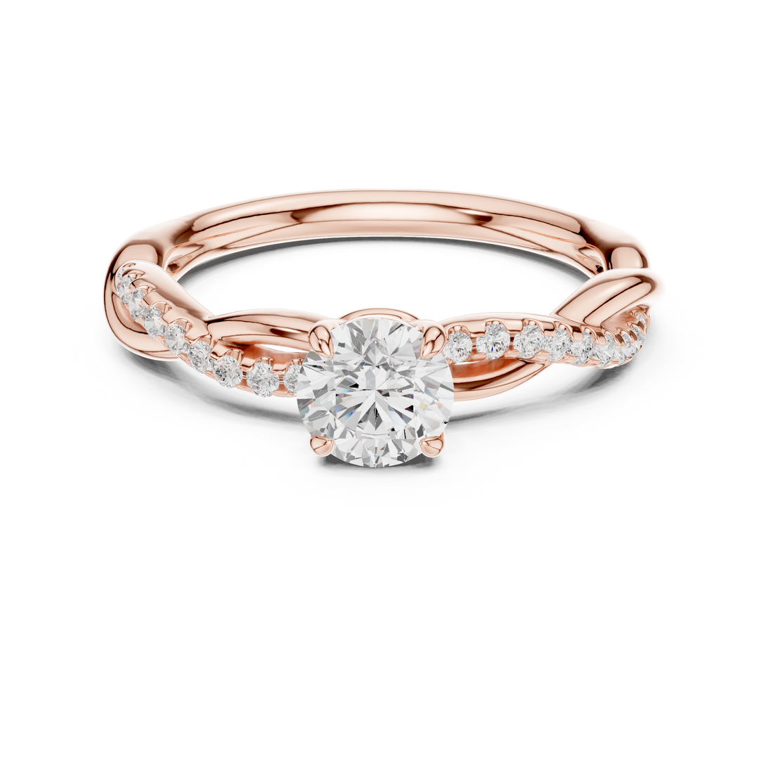 Poppy Petal Lab Grown Diamond Ring