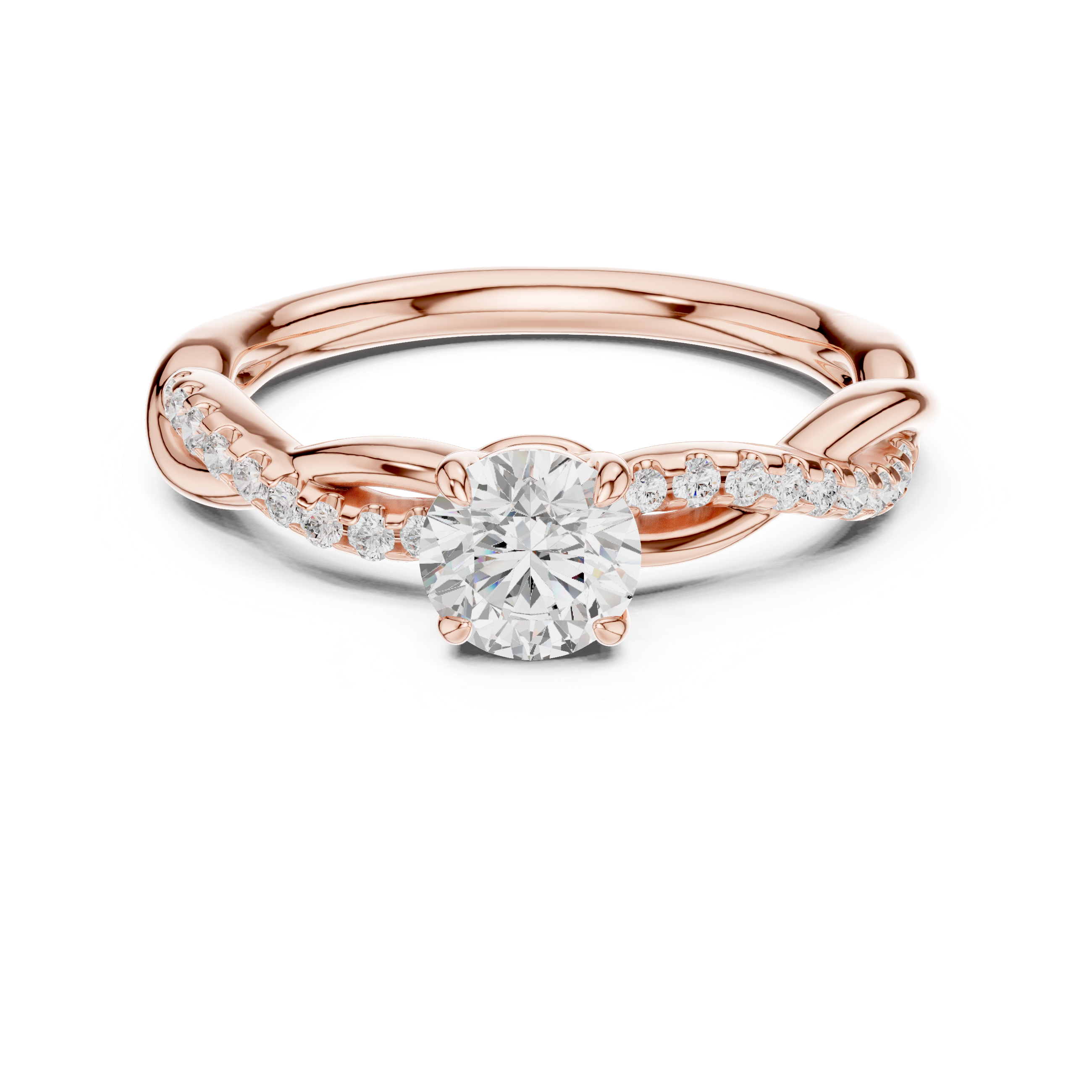 Poppy Petal Lab Grown Diamond Ring