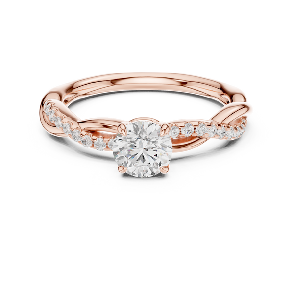 Poppy Petal Lab Grown Diamond Ring