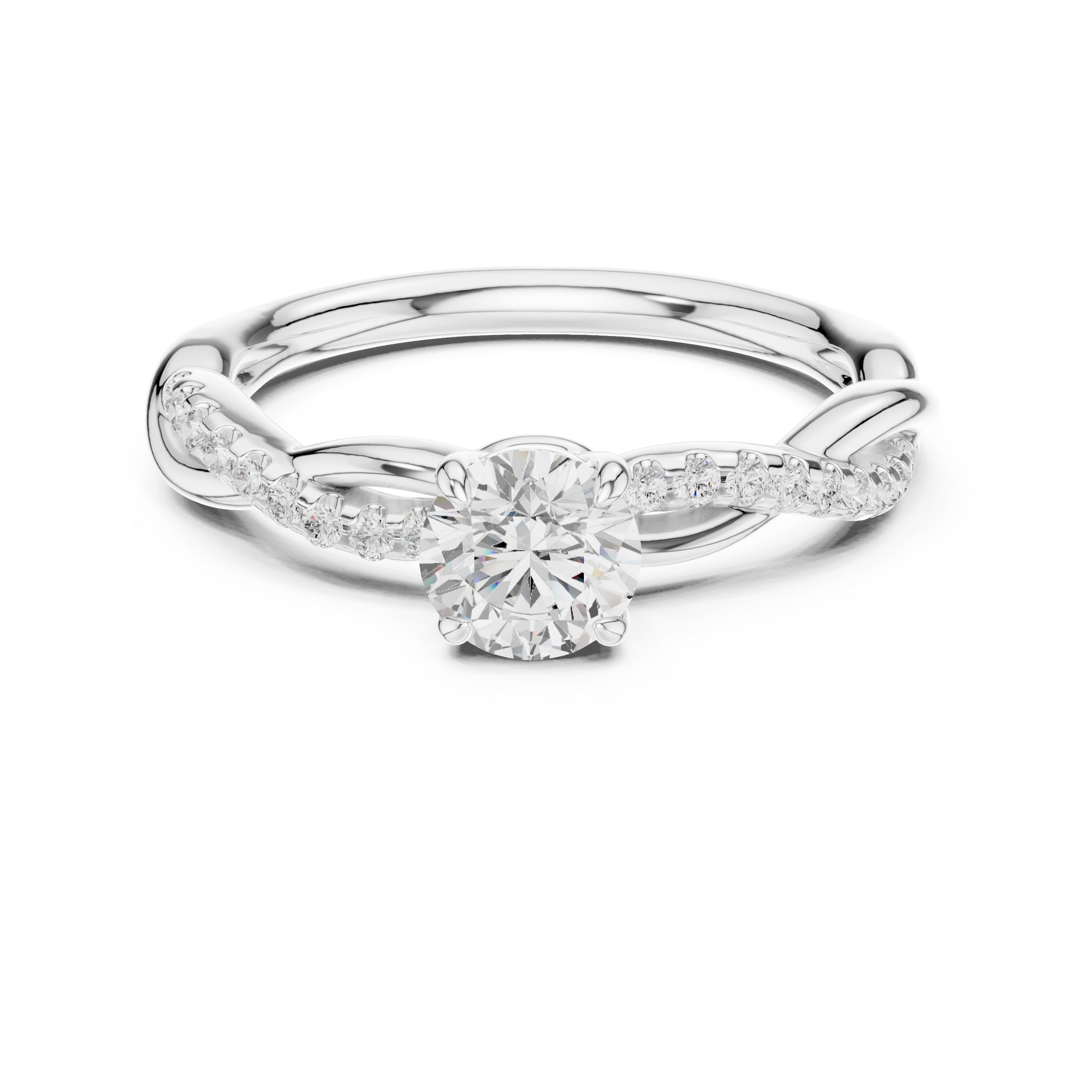 Poppy Petal Lab Grown Diamond Ring