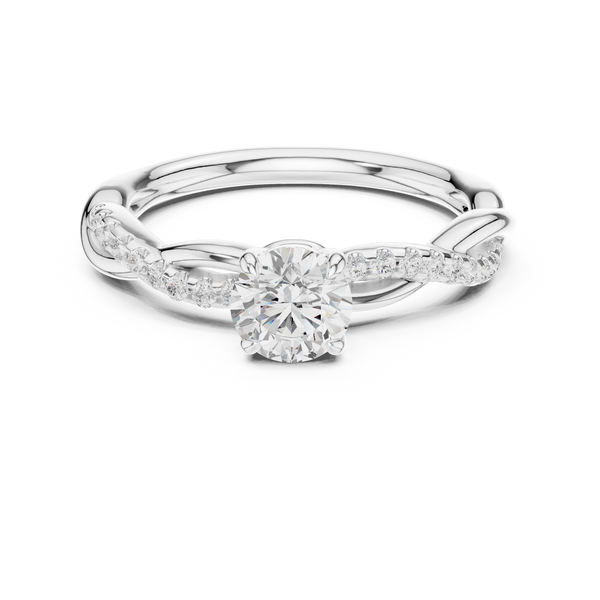 Poppy Petal Lab Grown Diamond Ring