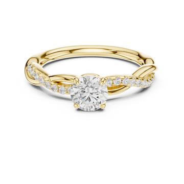 Poppy Petal Lab Grown Diamond Ring