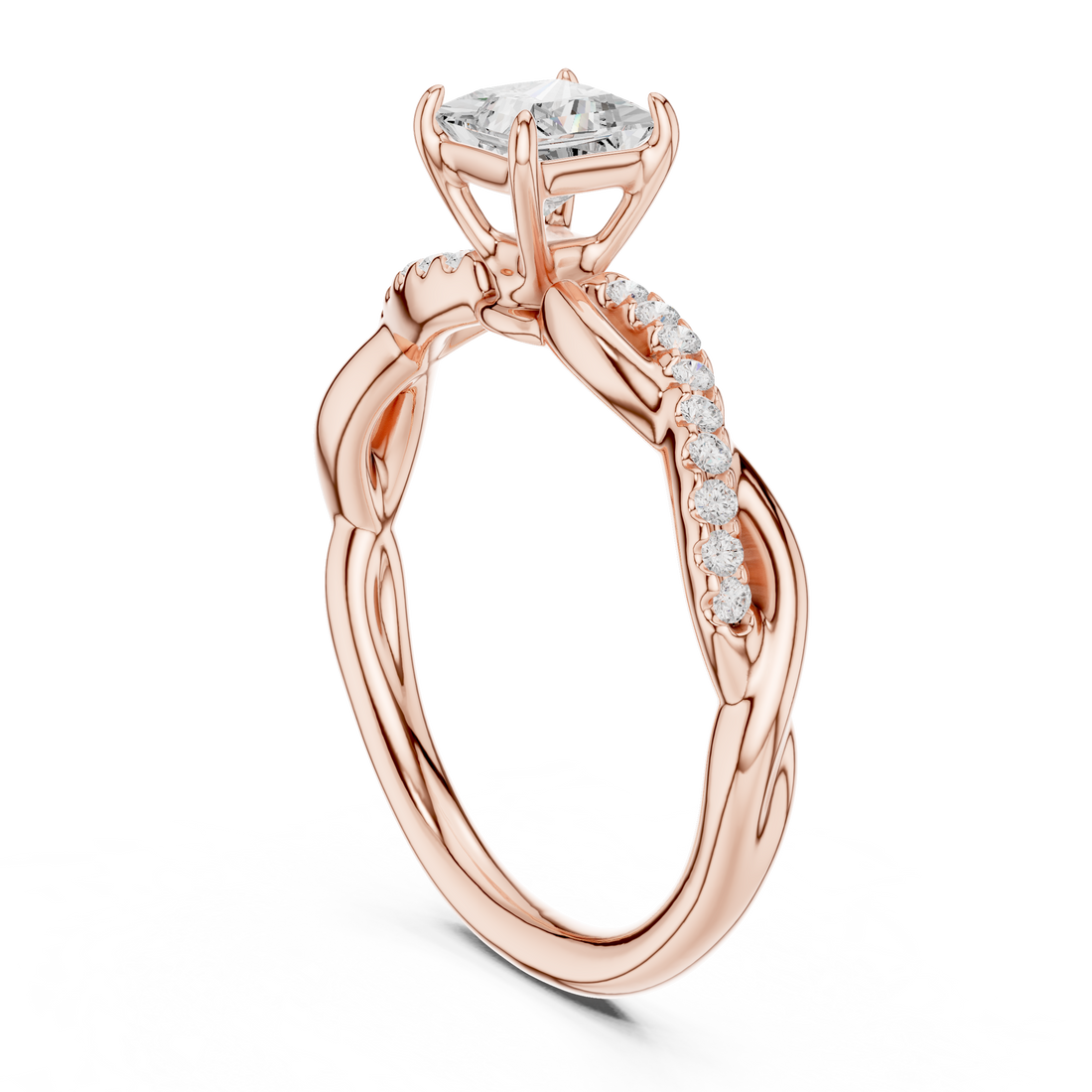Polar Pulse Lab Grown Diamond Ring