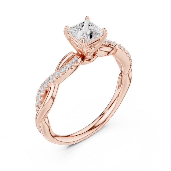 Polar Pulse Lab Grown Diamond Ring