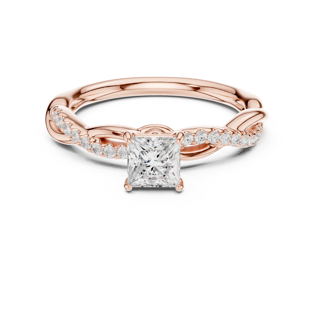 Polar Pulse Lab Grown Diamond Ring