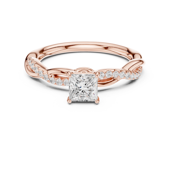 Polar Pulse Lab Grown Diamond Ring