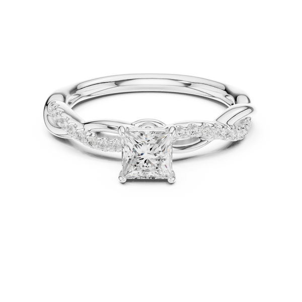 Polar Pulse Lab Grown Diamond Ring