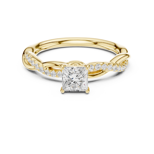 Polar Pulse Lab Grown Diamond Ring