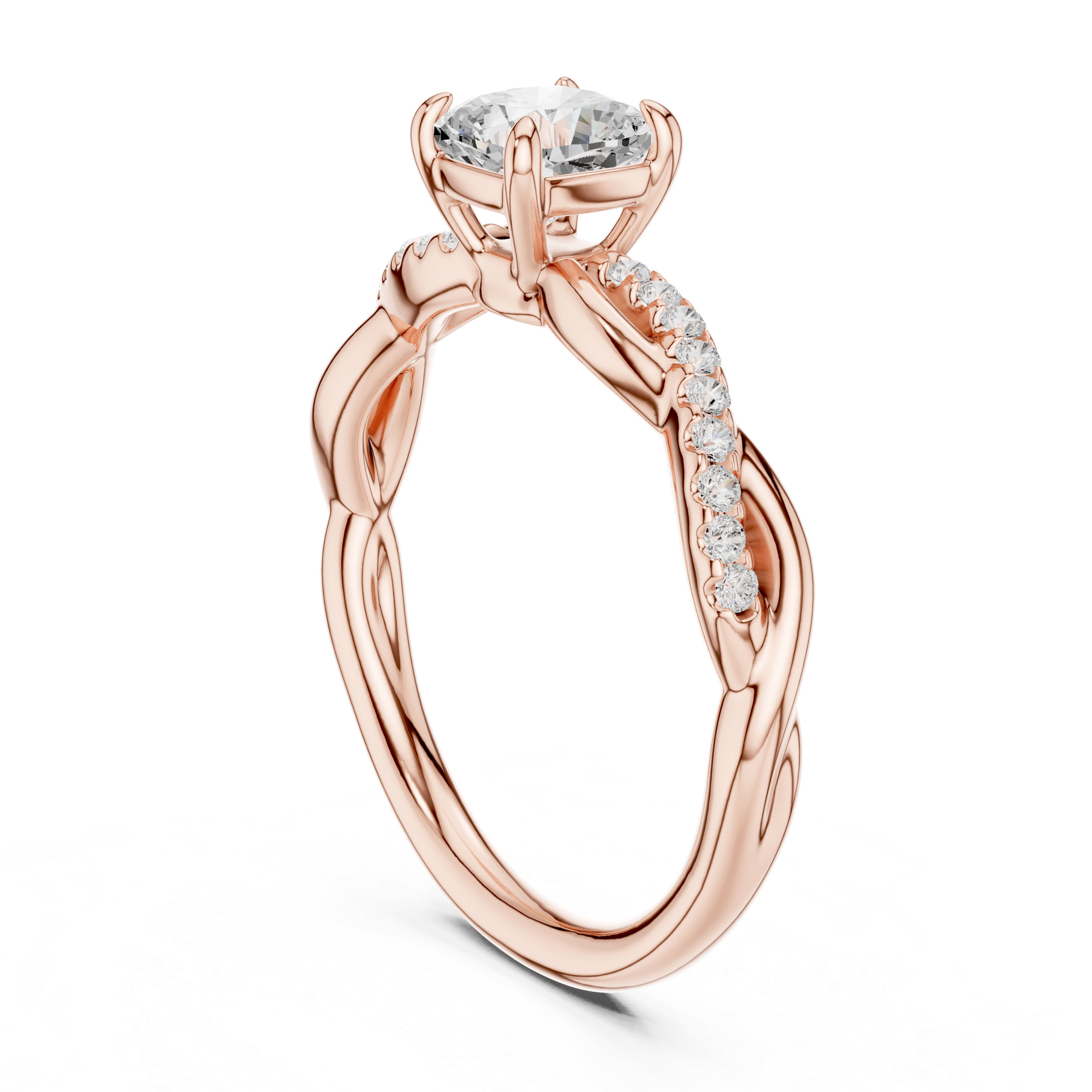 Pine Pinnacle Lab Grown Diamond Ring
