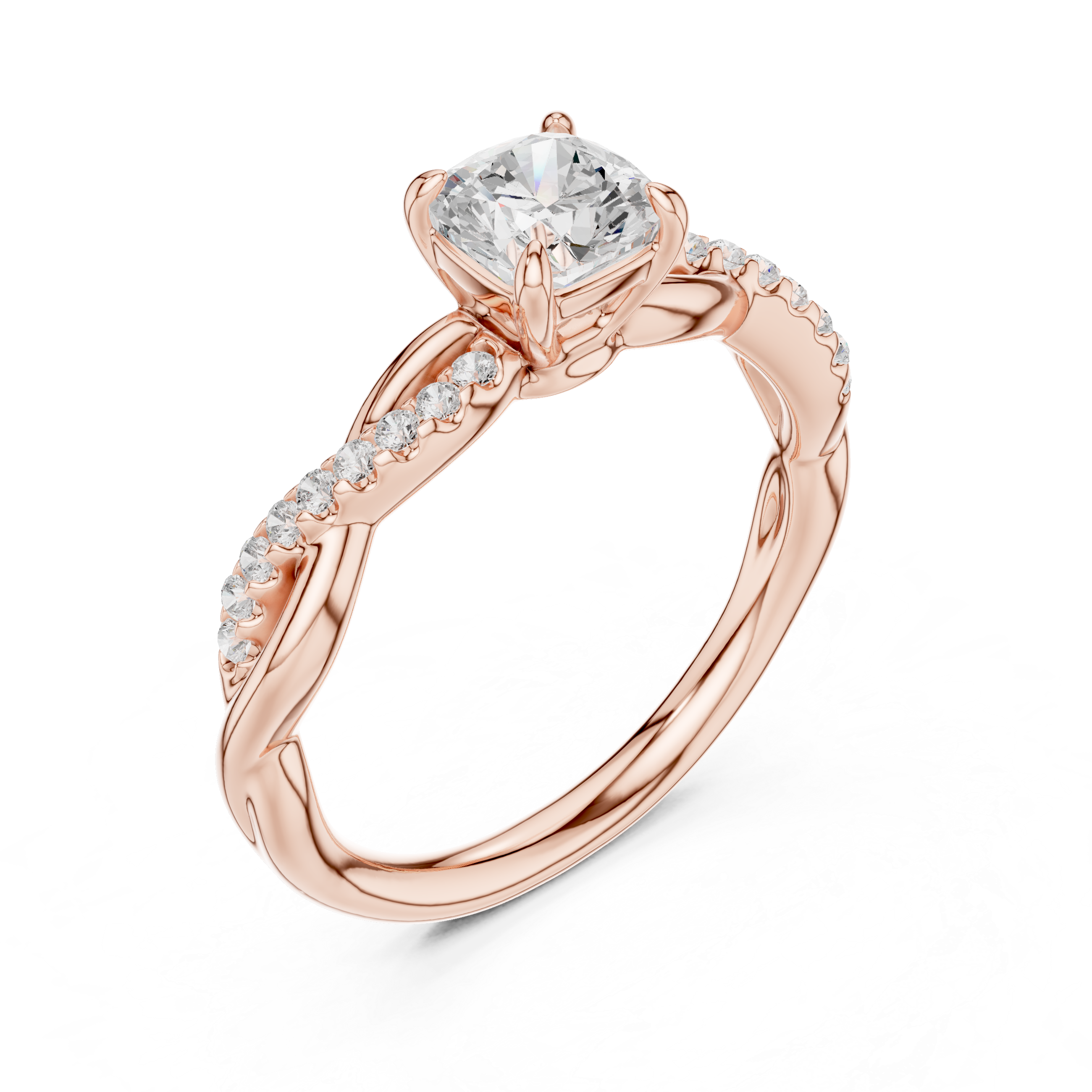 Pine Pinnacle Lab Grown Diamond Ring
