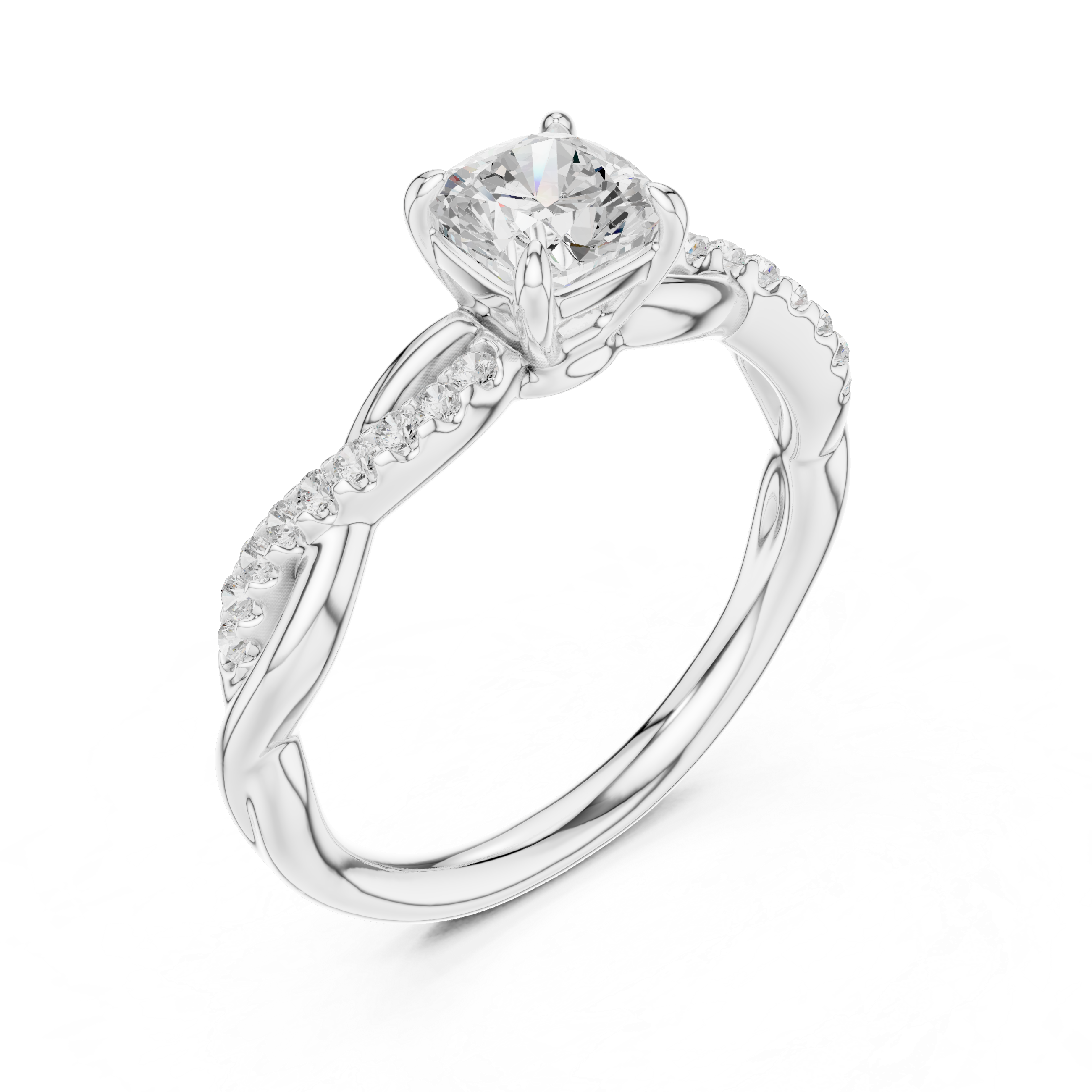 Pine Pinnacle Lab Grown Diamond Ring