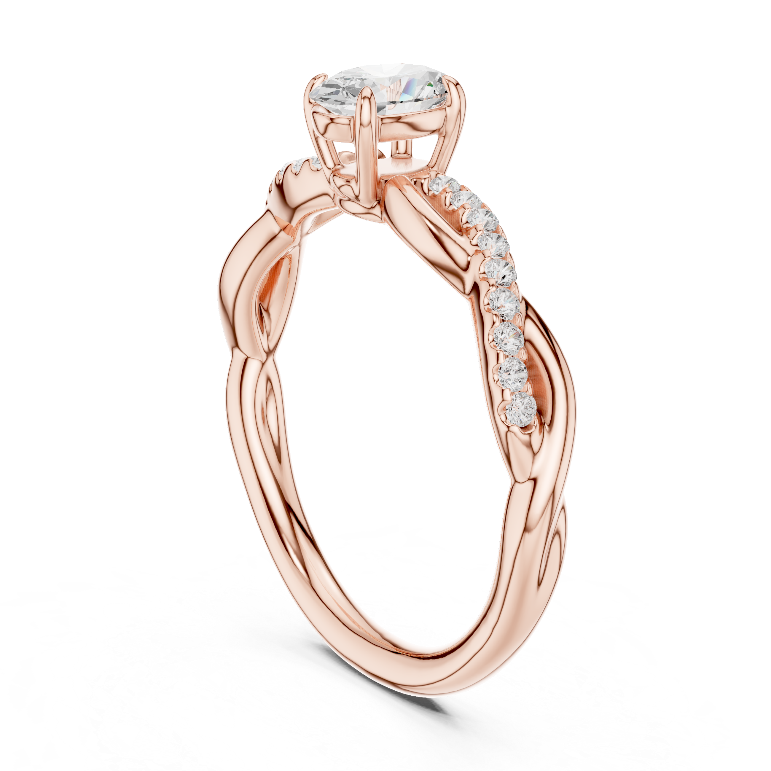 Phoenix Pulse Lab Grown Diamond Ring