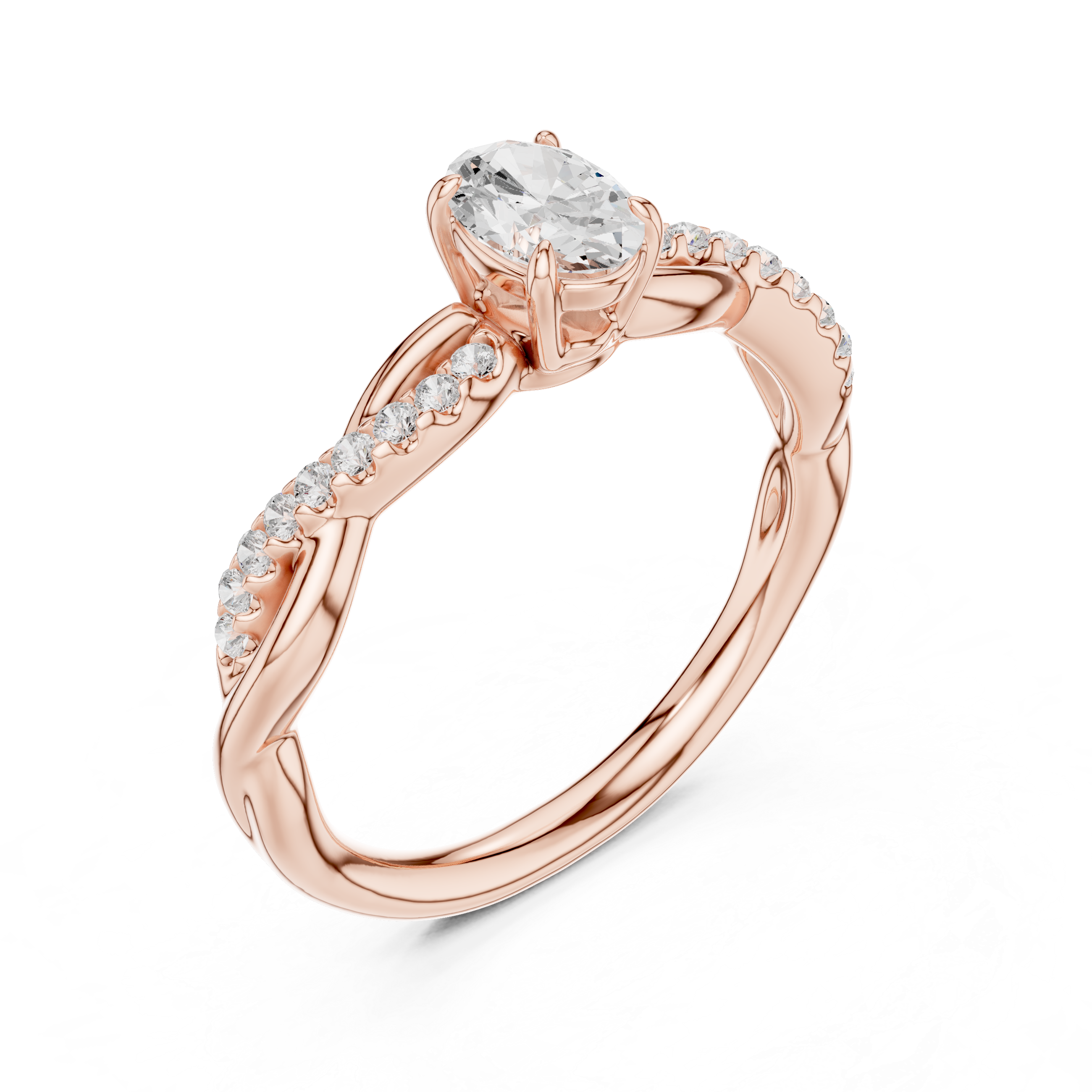 Phoenix Pulse Lab Grown Diamond Ring