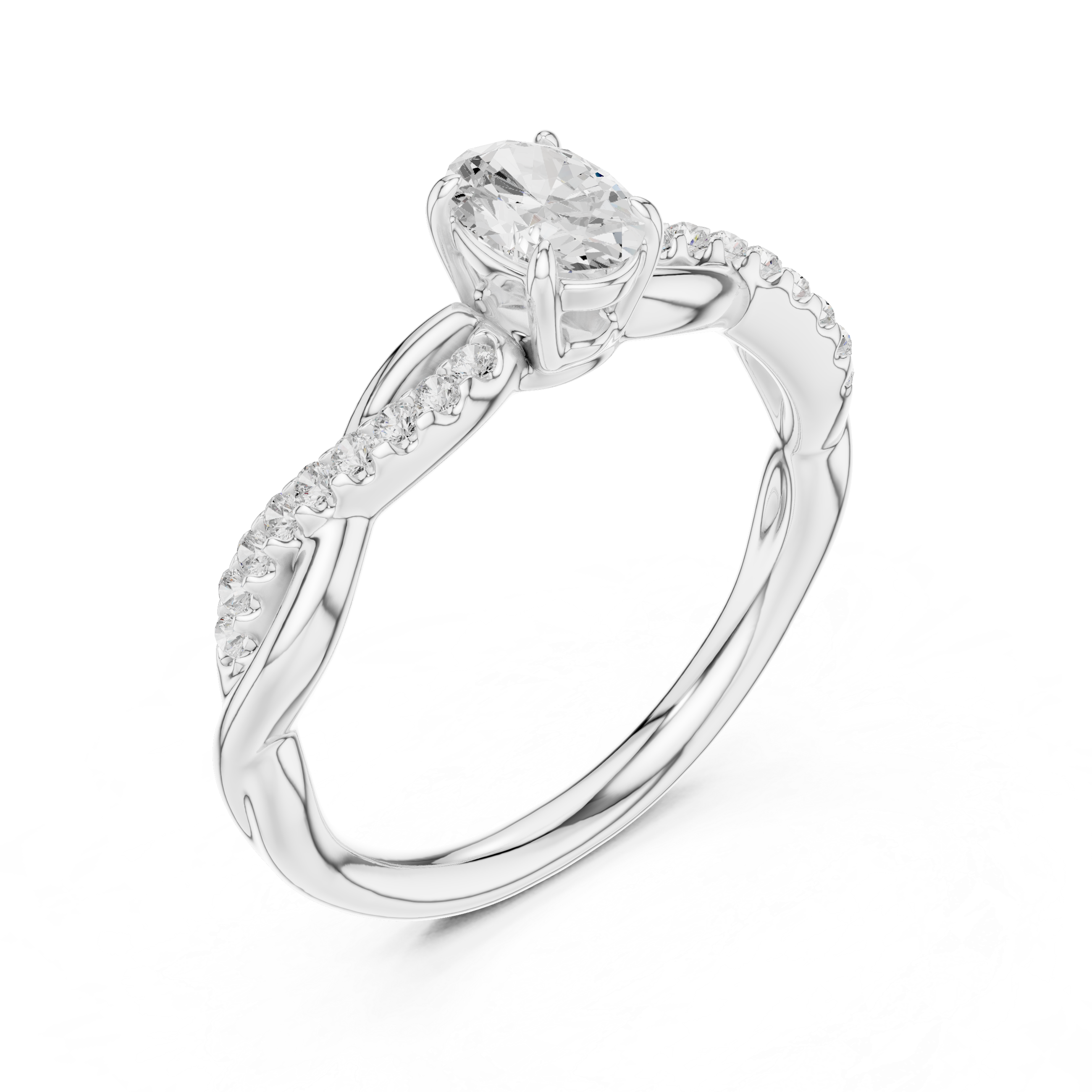 Phoenix Pulse Lab Grown Diamond Ring