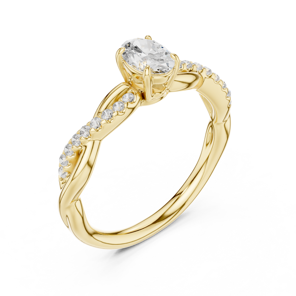 Phoenix Pulse Lab Grown Diamond Ring