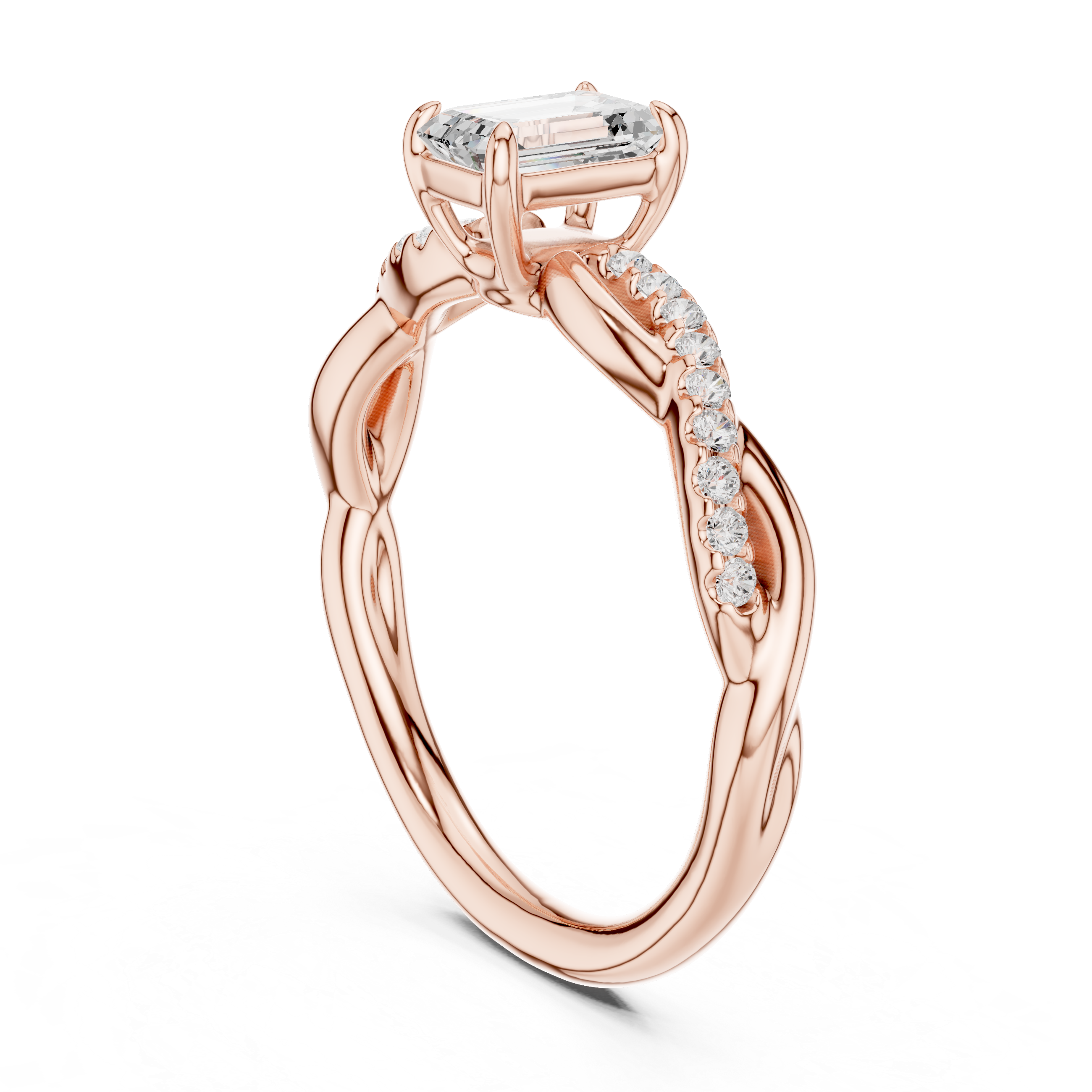 Pebble Path Lab Grown Diamond Ring