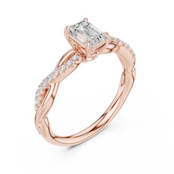 Pebble Path Lab Grown Diamond Ring